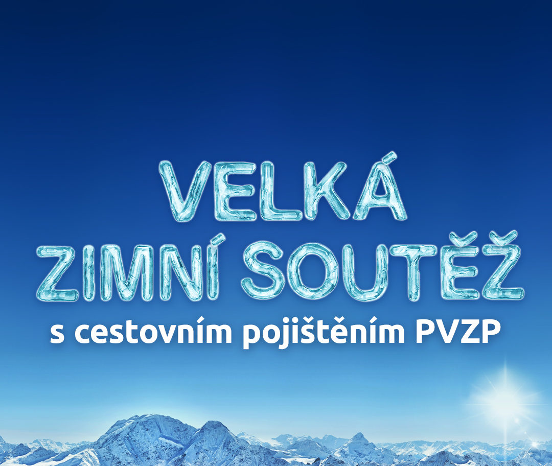 Velká zimní soutěž s cestovním pojištěním PVZP