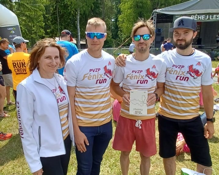 Team PVZP vyhrál Týmovku na Běhej Lesy